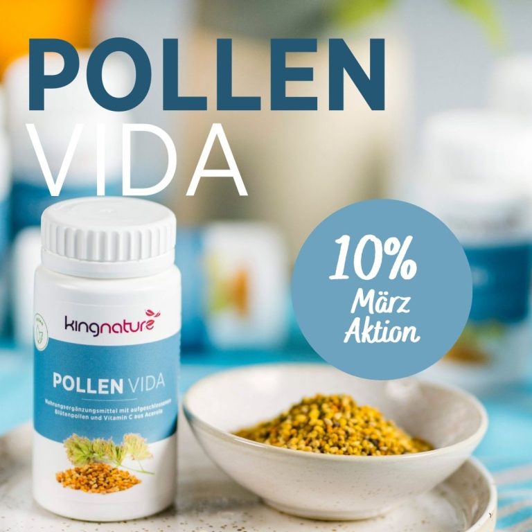 Pollen Vida Produkt von kingnature